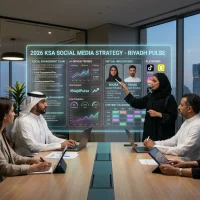 أحدث صيحات التسويق عبر وسائل التواصل الاجتماعي والمواقع في الساحة السعودية لعام 2026 The Latest Trends in Social Media and Website Marketing in the Saudi Market for 2026