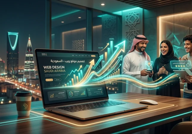 تصميم المواقع الإلكترونية في السعودية: المعايير الأساسية لتحويل الزوار إلى عملاء دائمين