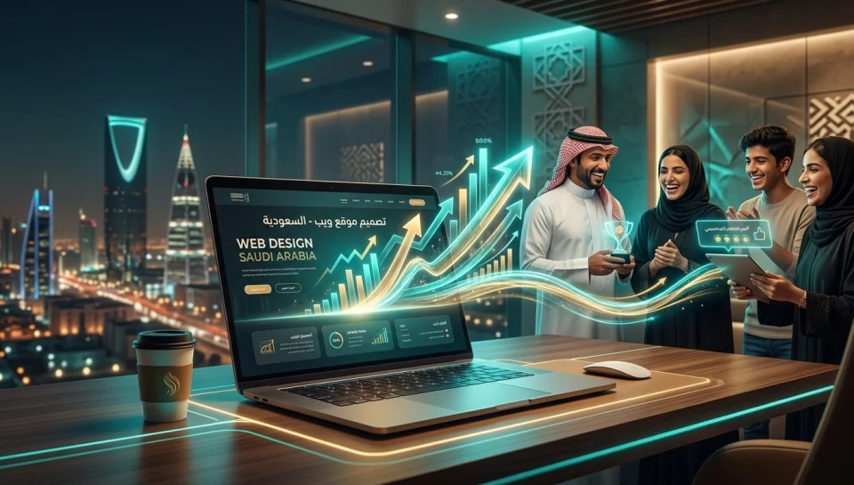 تصميم المواقع الإلكترونية في السعودية: المعايير الأساسية لتحويل الزوار إلى عملاء دائمين